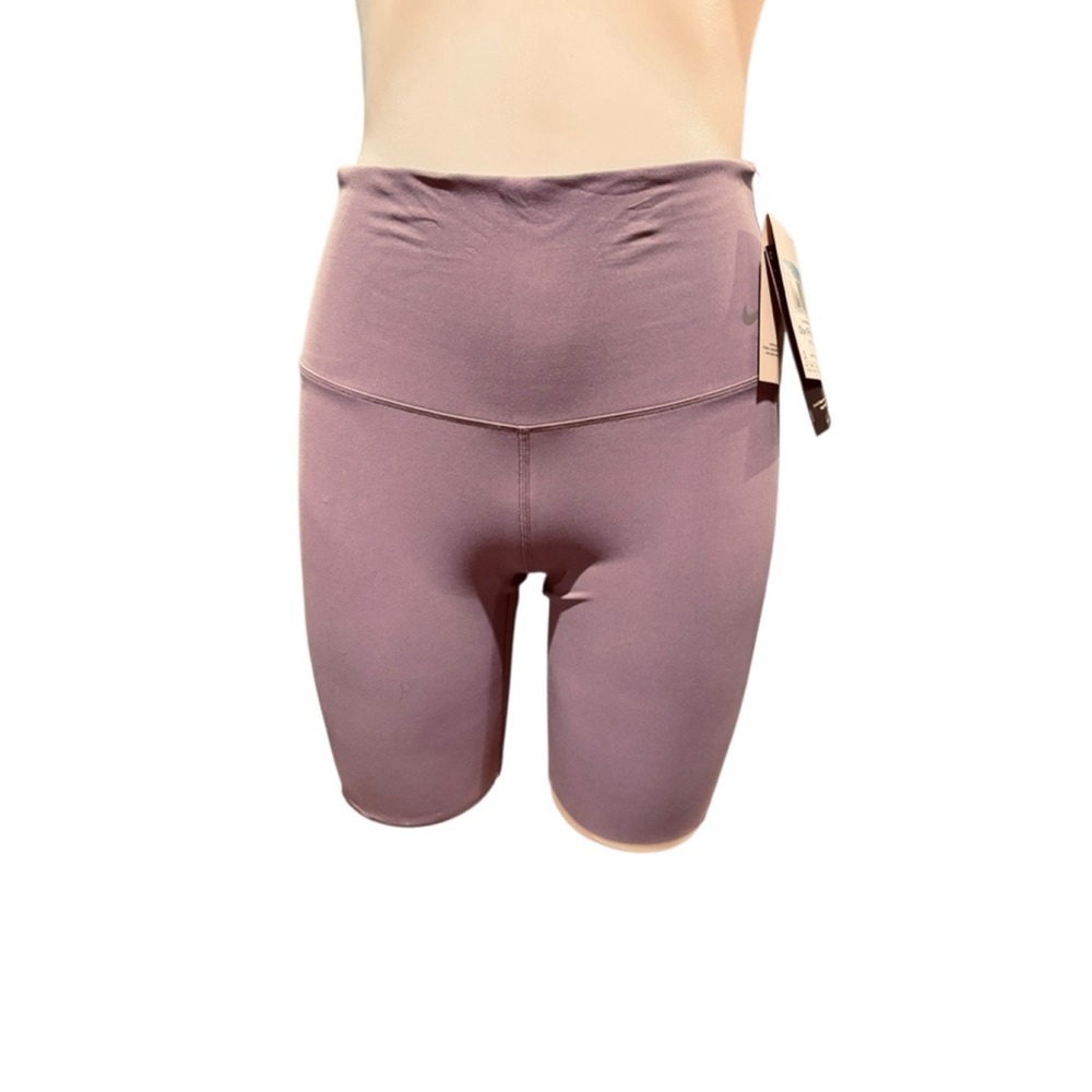 Women's Nike zenvy Lavender Bike Shorts L e60 (ws60)